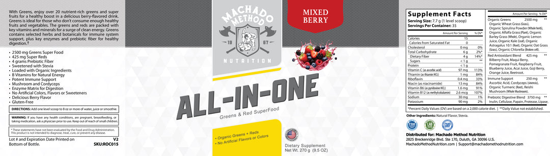 All-In-One Red Superfood Mixed Berry