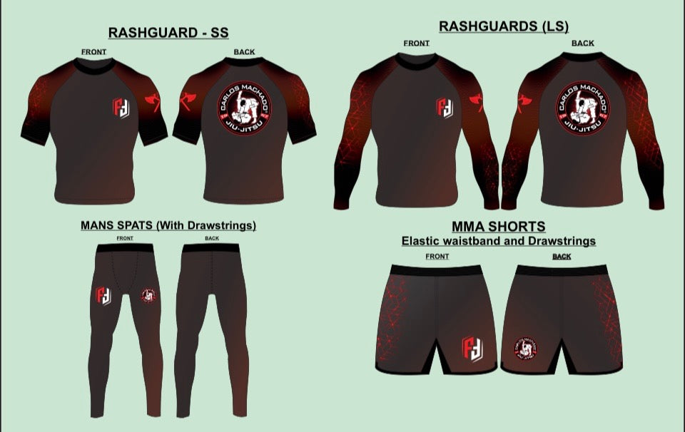 Fight Foundation Black shorts