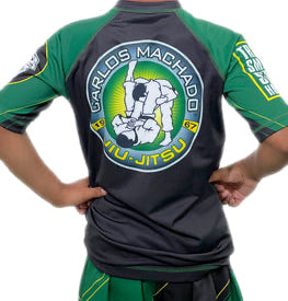 Angled CMJJ Short Sleeved Rash Guard - Youth - CMJJ Gear