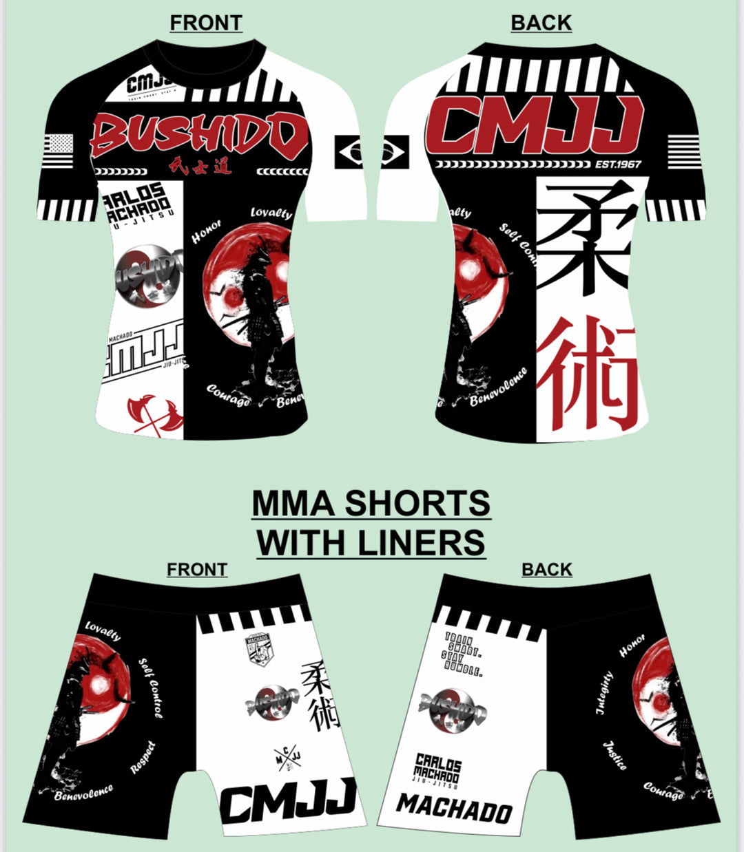 Bushido No-Gi Uniform - CMJJ Gear