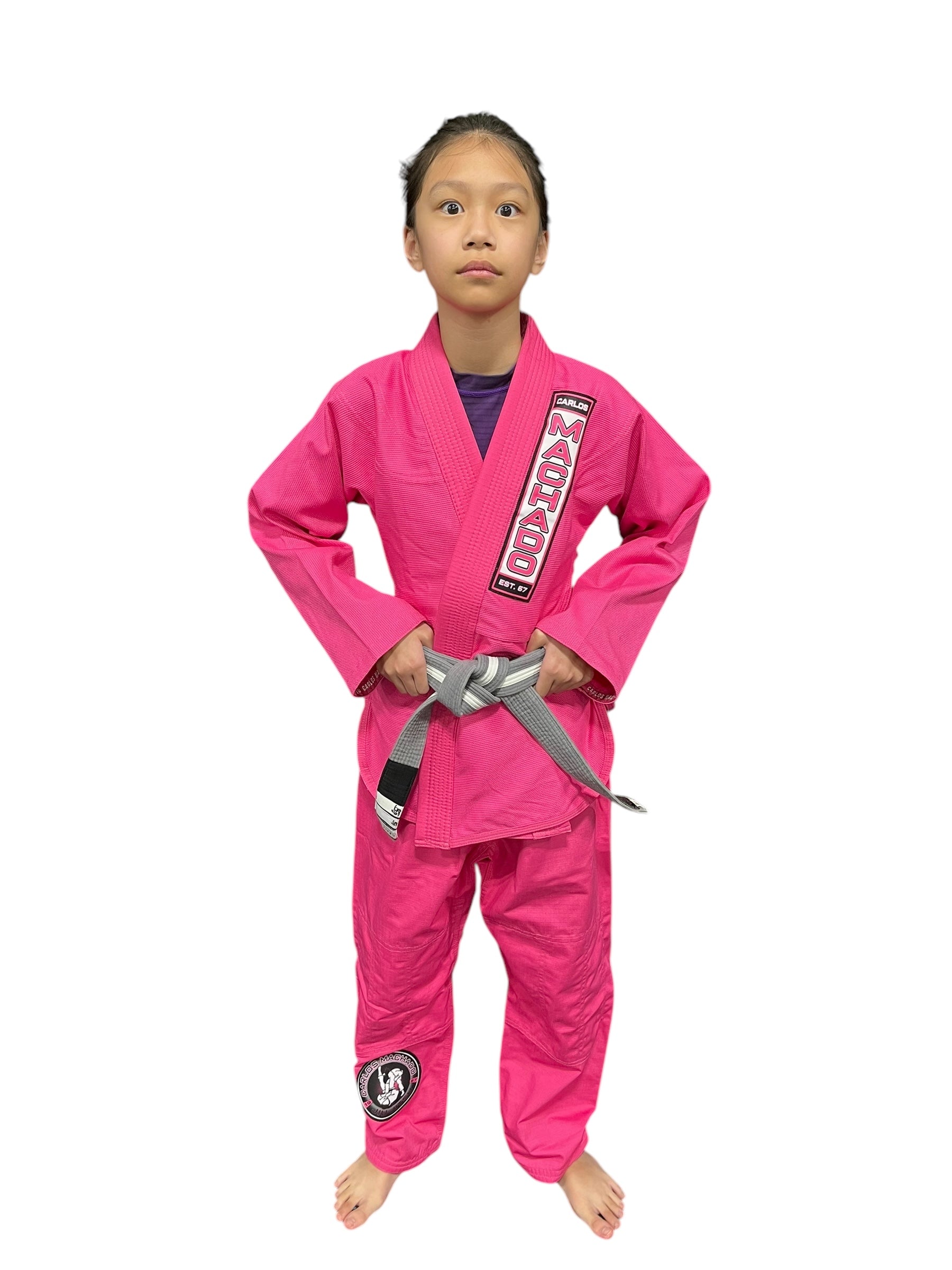 Academy CMJJ Gi - Youth Pink - CMJJ Gear