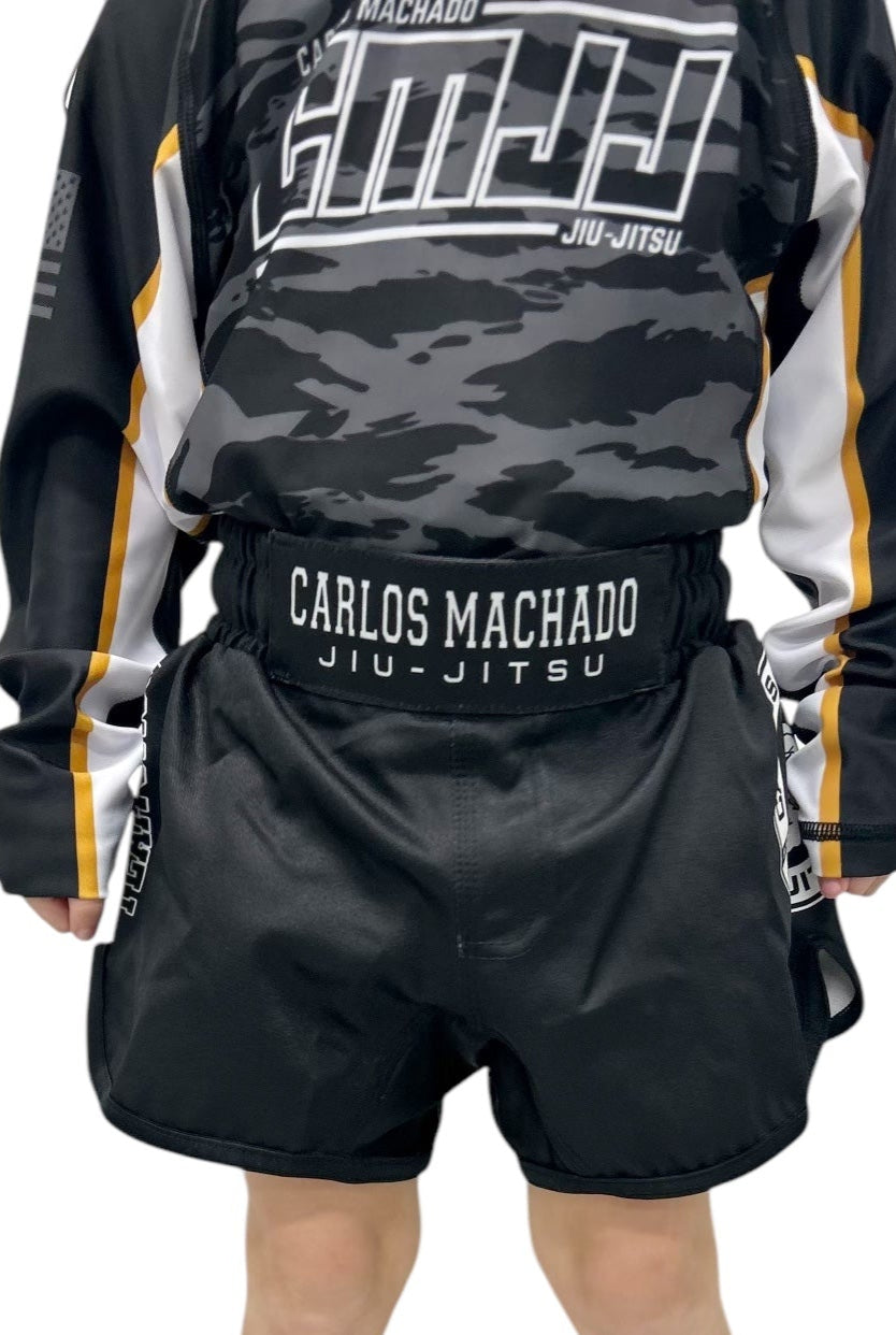 CMJJ Tiger Camo MMA Shorts - Youth - CMJJ Gear