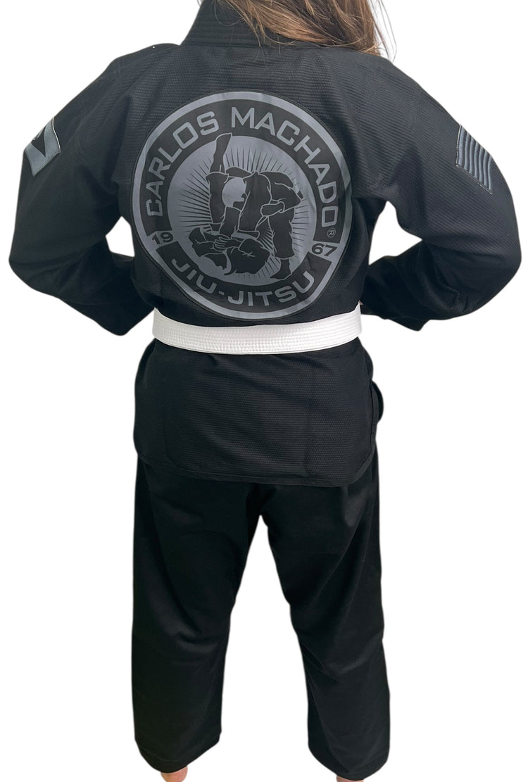 Academy CMJJ Womens Gi 2.0 - Black - CMJJ Gear