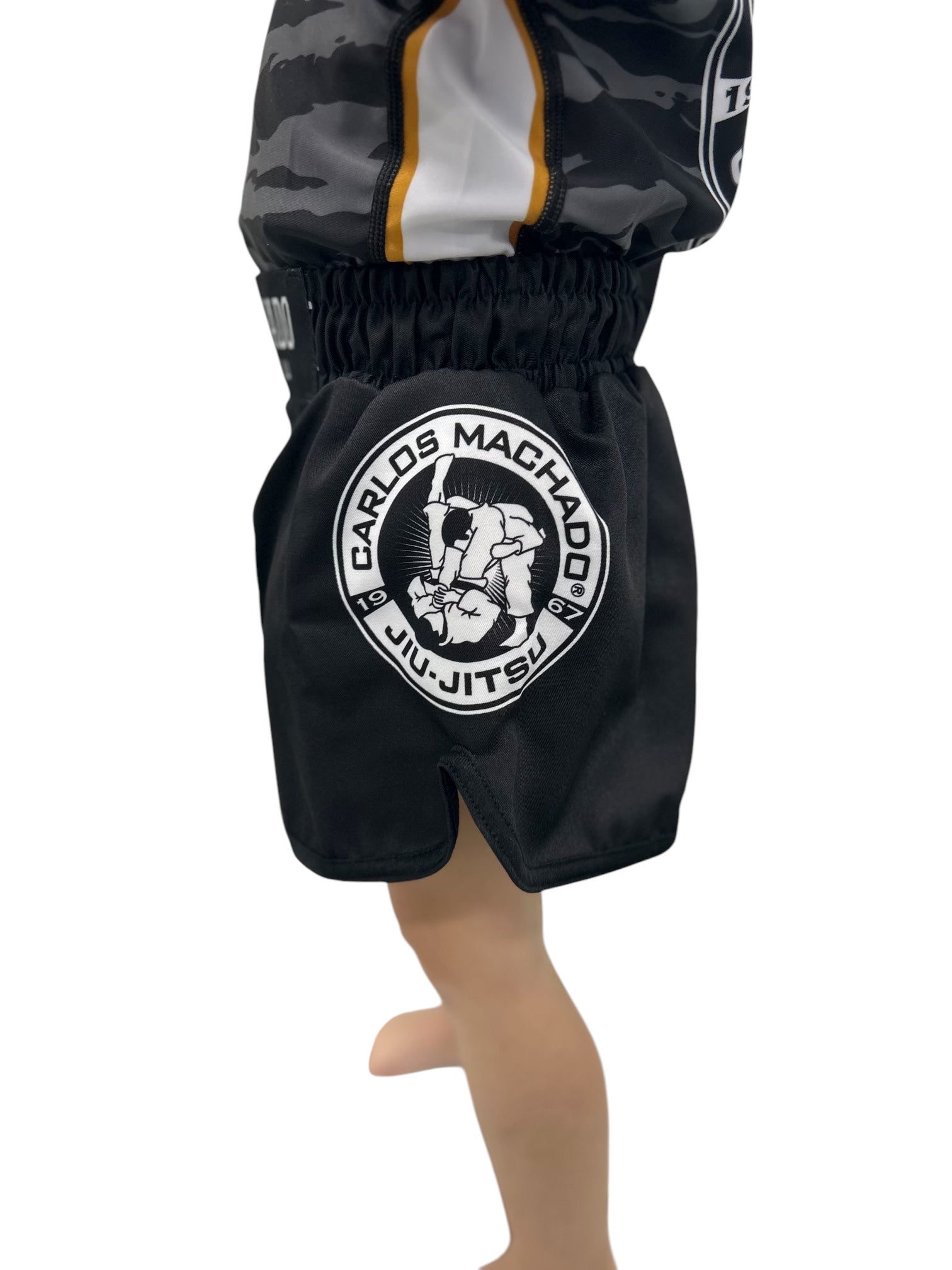 CMJJ Tiger Camo MMA Shorts - Youth - CMJJ Gear