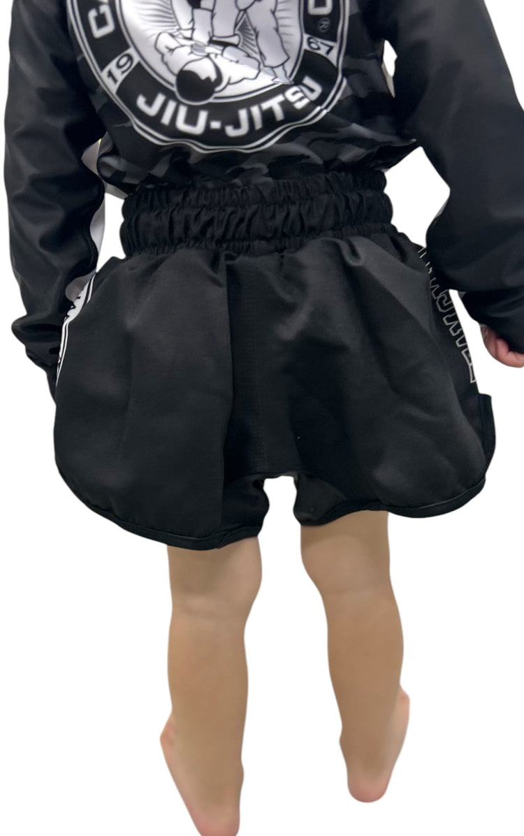 CMJJ Tiger Camo MMA Shorts - Youth - CMJJ Gear