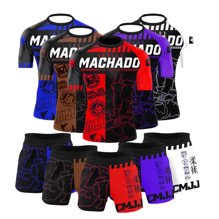 CMJJ Kanji Ranked Rashguard - CMJJ Gear
