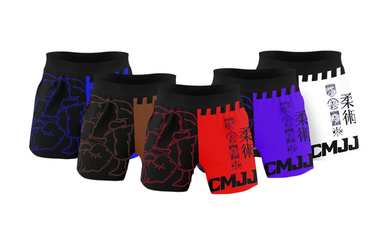 CMJJ Kanji Ranked MMA Short - CMJJ Gear