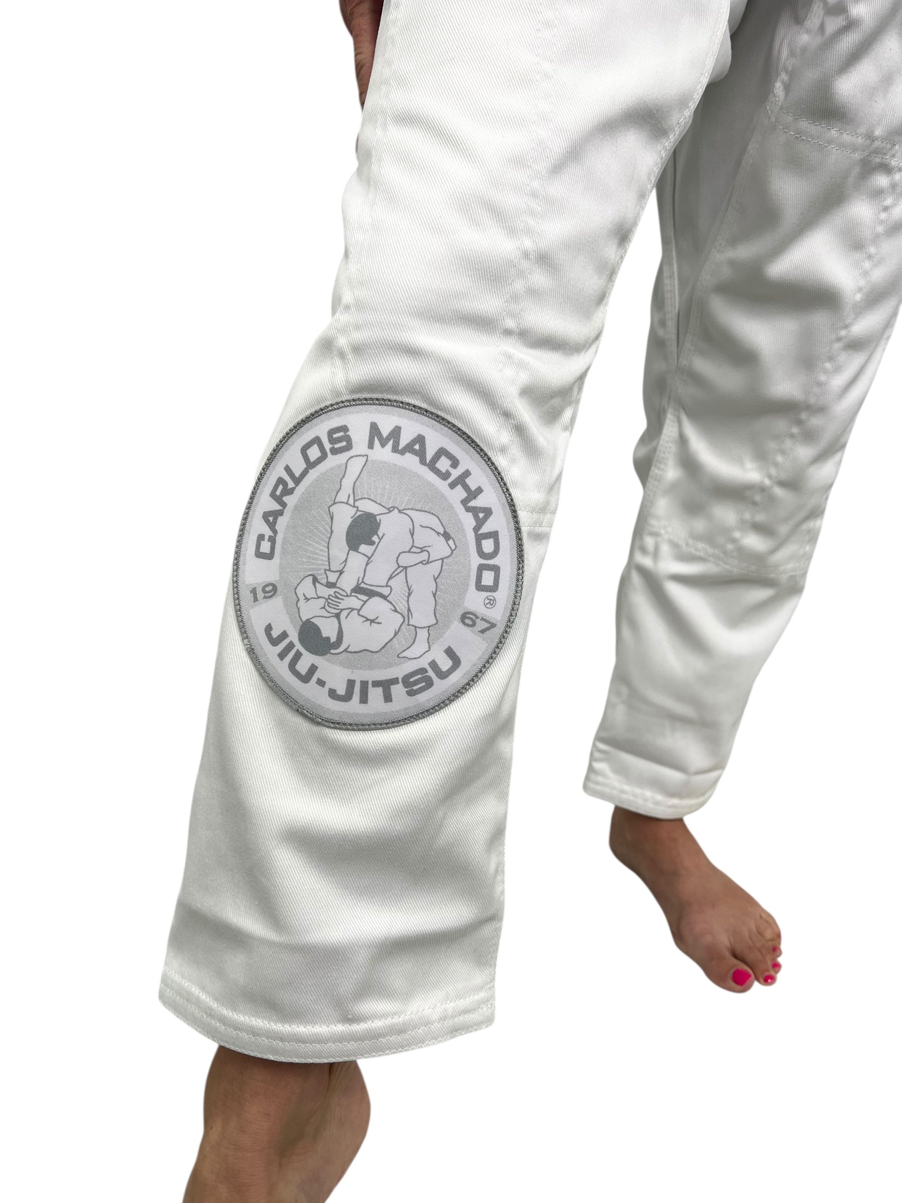 Academy CMJJ Womens Gi 2.0 - White - CMJJ Gear