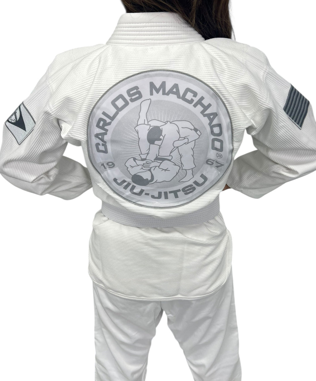 Academy CMJJ Womens Gi 2.0 - White - CMJJ Gear