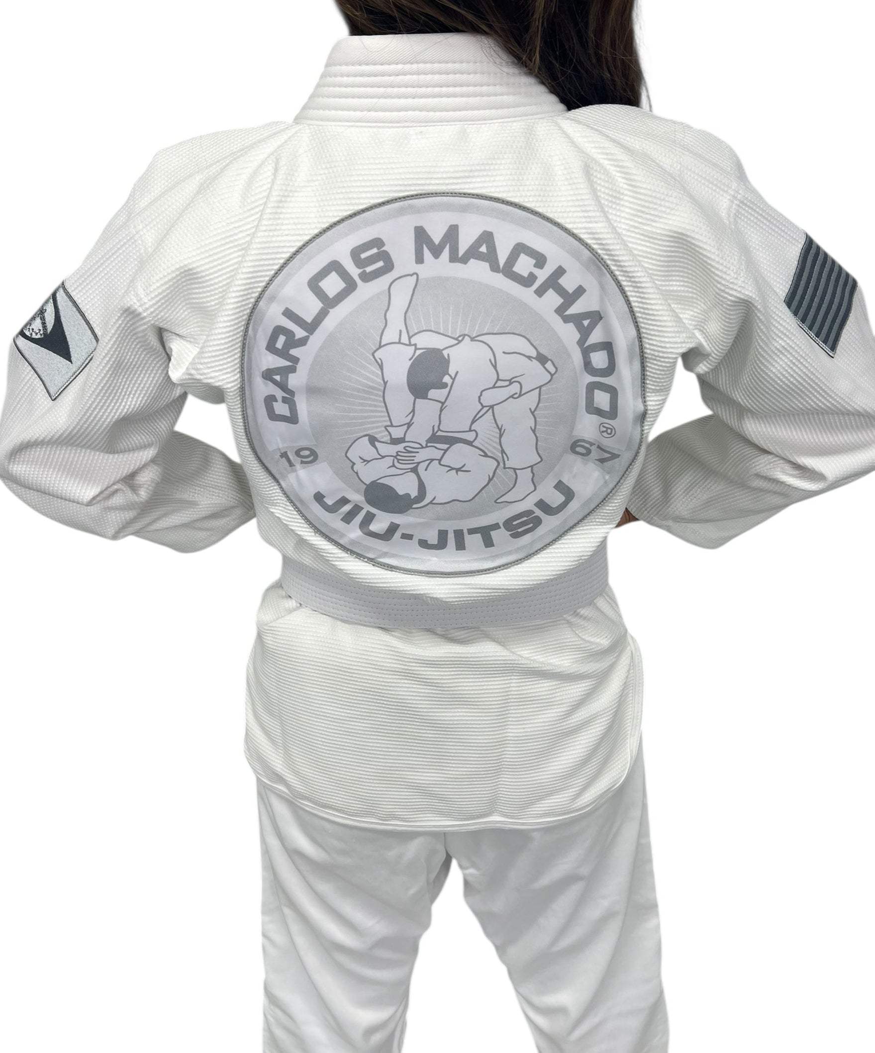 Academy CMJJ Womens Gi 2.0 - White - CMJJ Gear