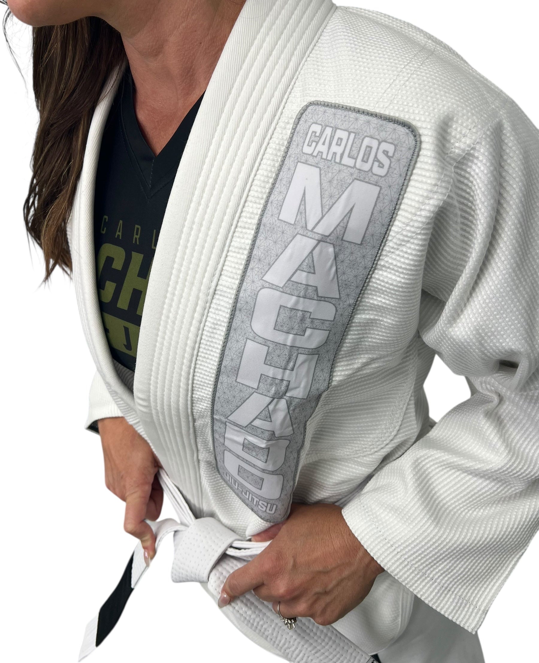 Academy CMJJ Womens Gi 2.0 - White - CMJJ Gear