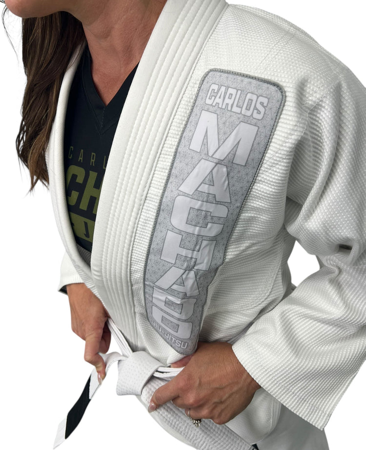 Academy CMJJ Womens Gi 2.0 - White - CMJJ Gear