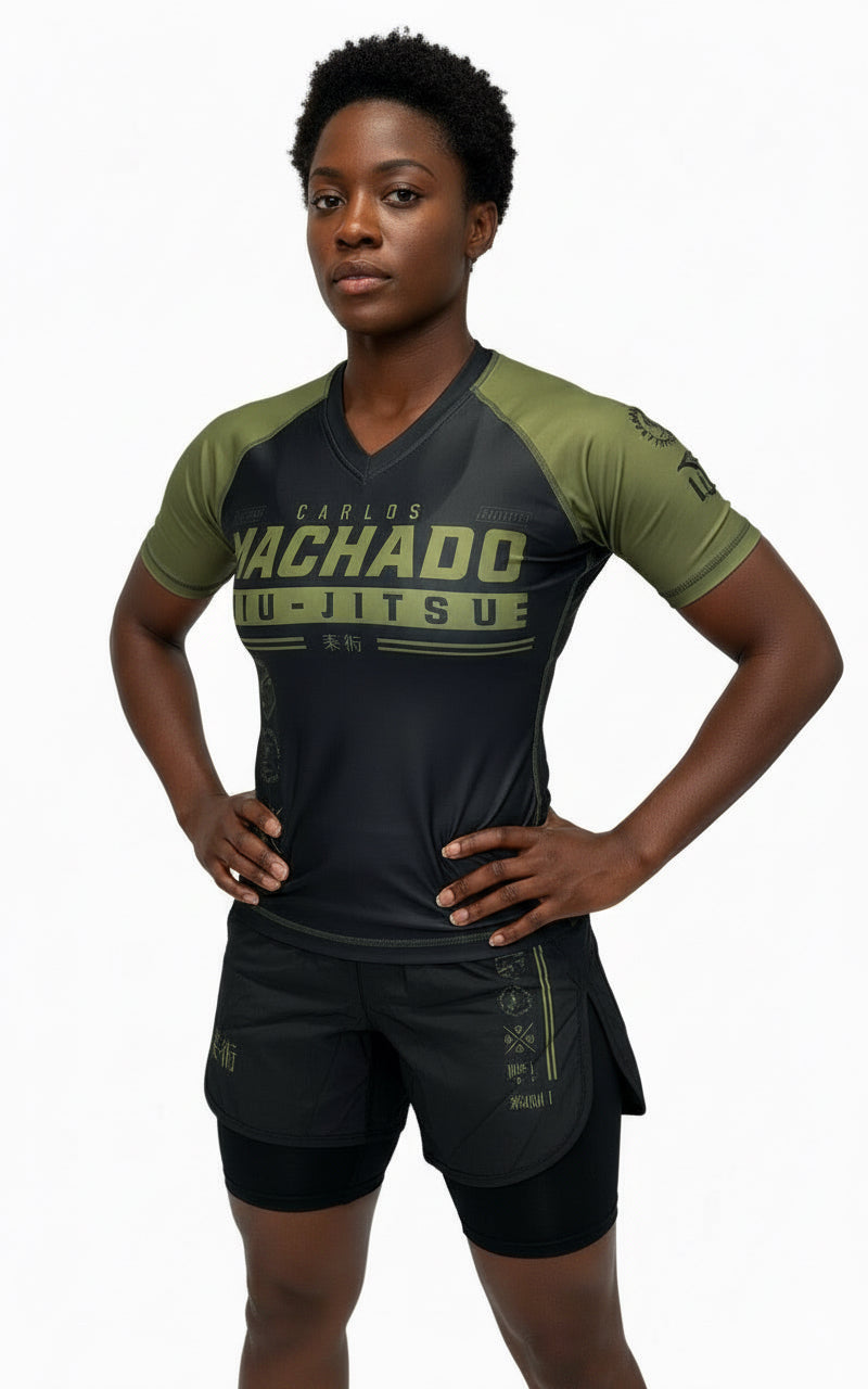 Ladies V-Neck Rashguard - CMJJ Gear