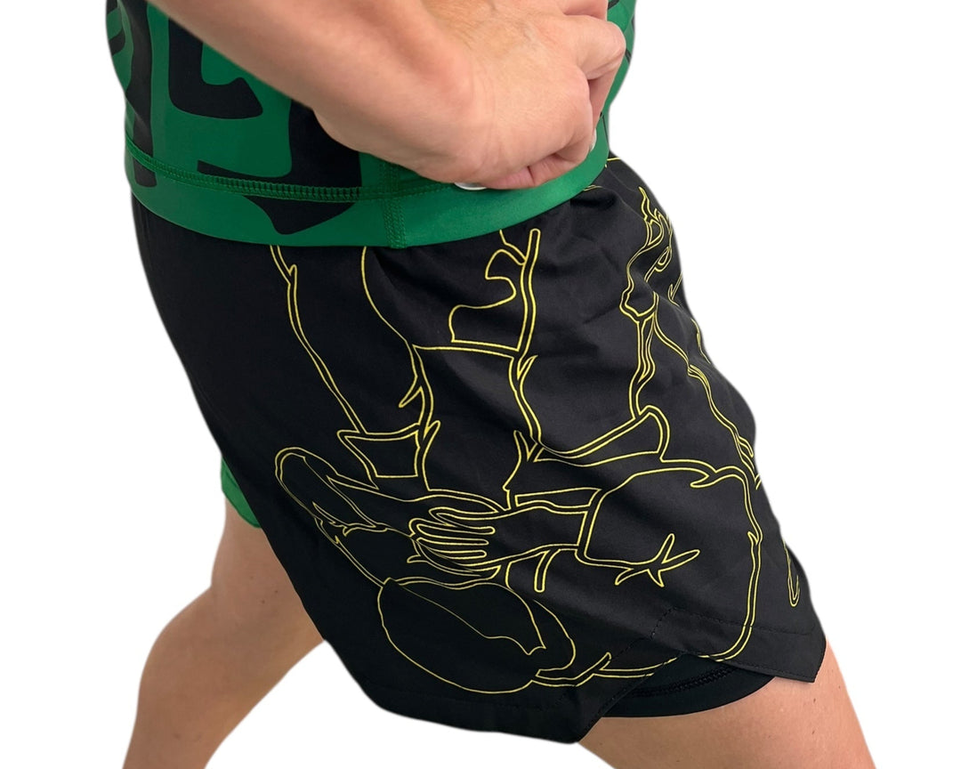 Classic CMJJ Kanji MMA Short - CMJJ Gear