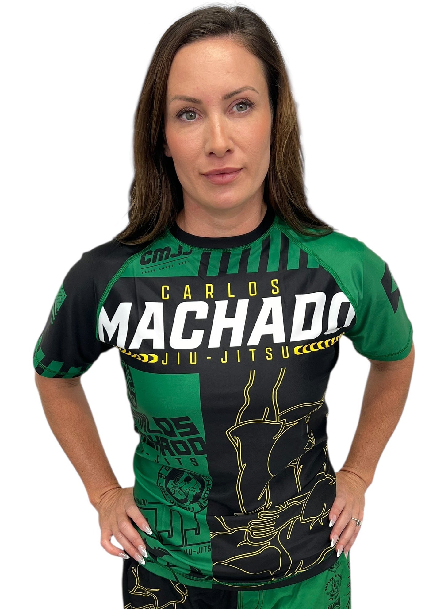 Classic CMJJ Kanji Short Sleeve Rashguard - CMJJ Gear