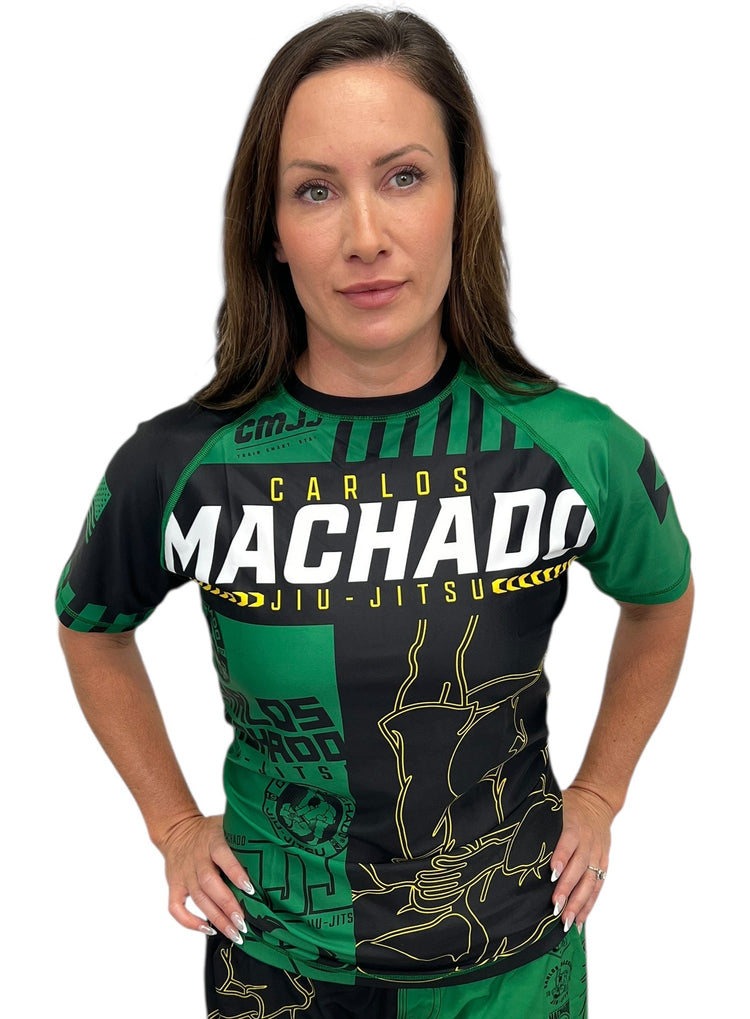 Classic CMJJ Kanji Short Sleeve Rashguard - CMJJ Gear