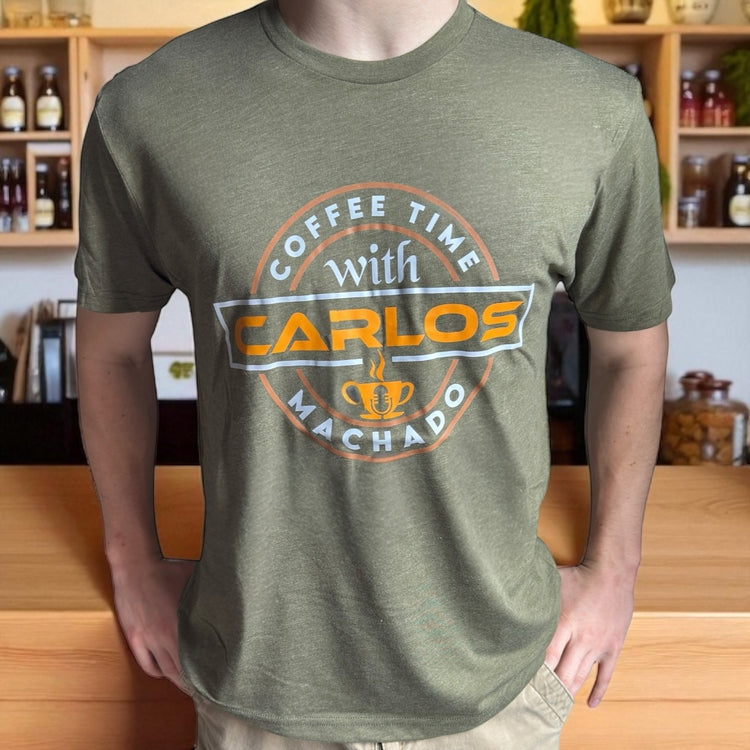 Coffee Time with Carlos Tee - CMJJ Gear