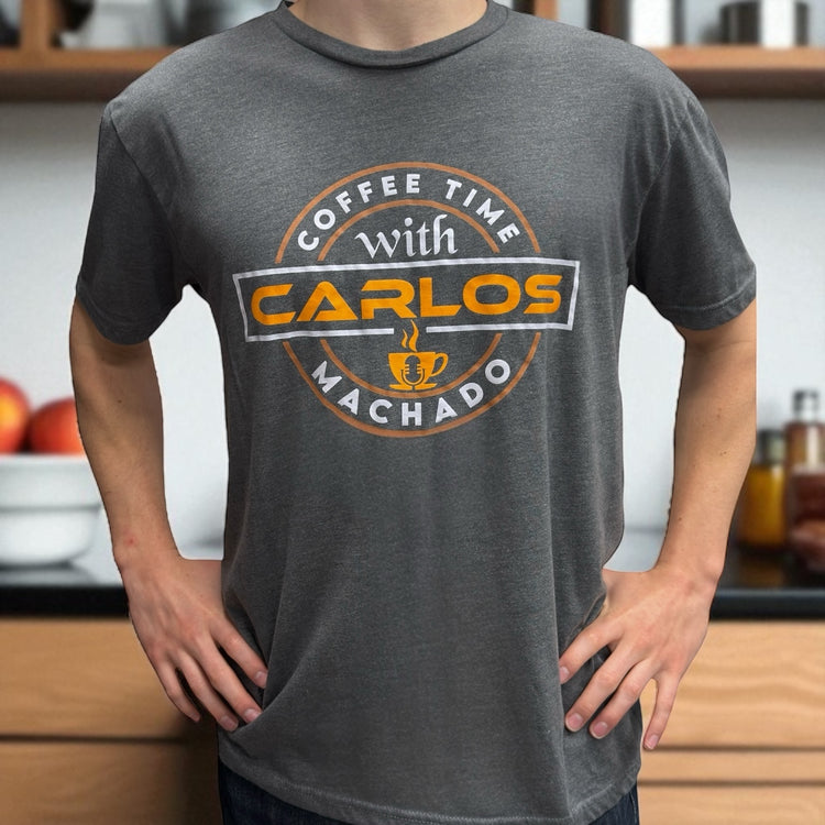 Coffee Time with Carlos Tee - CMJJ Gear