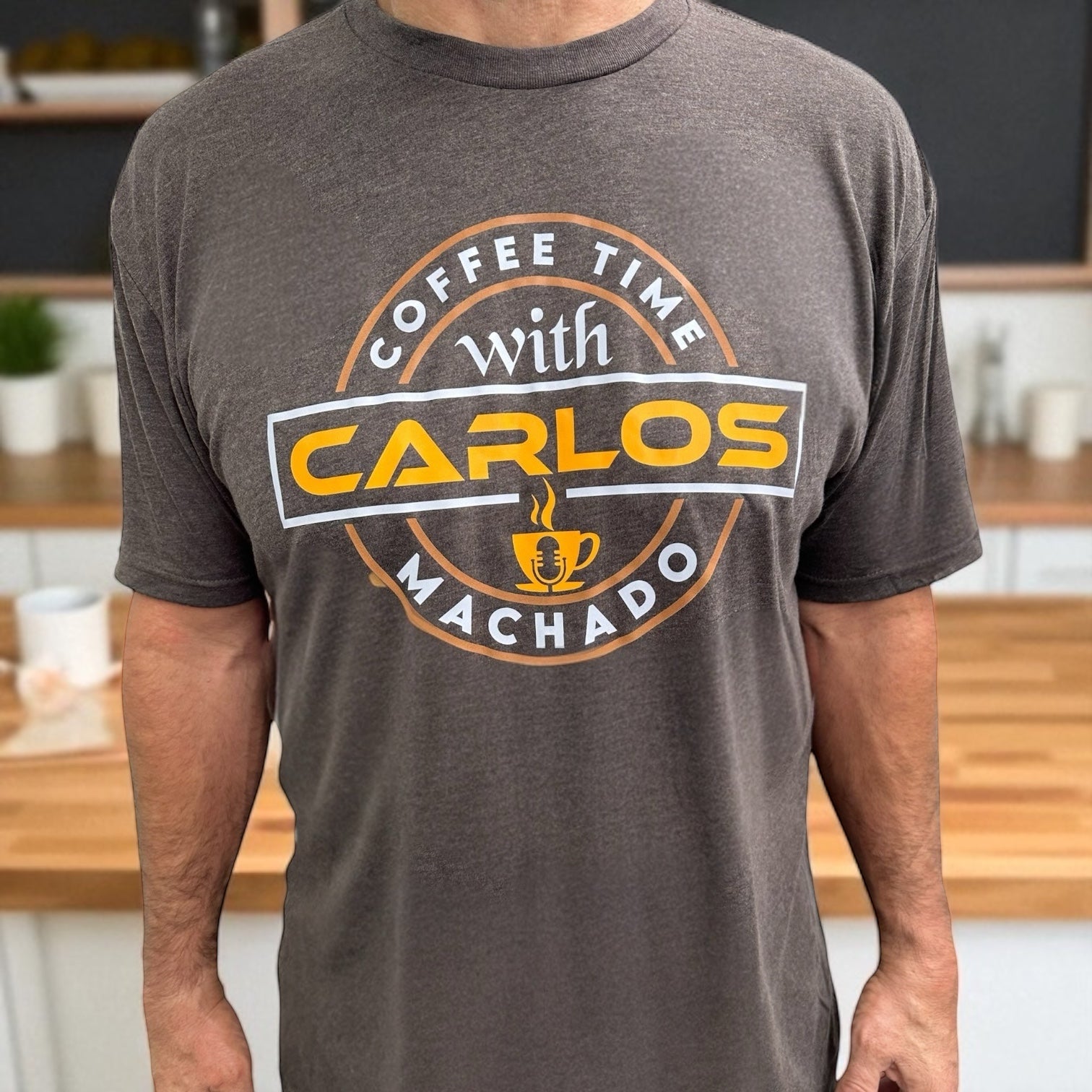 Coffee Time with Carlos Tee - CMJJ Gear