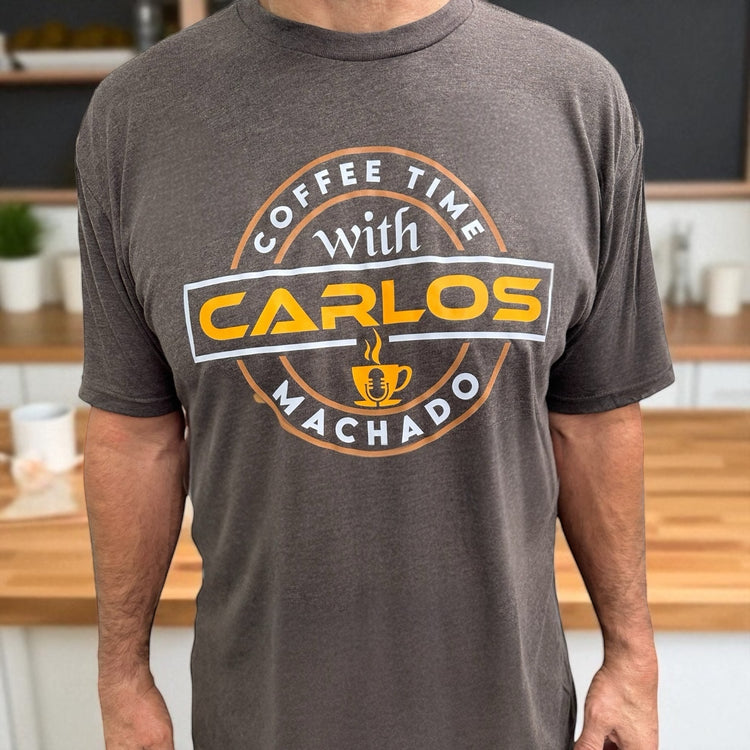 Coffee Time with Carlos Tee - CMJJ Gear