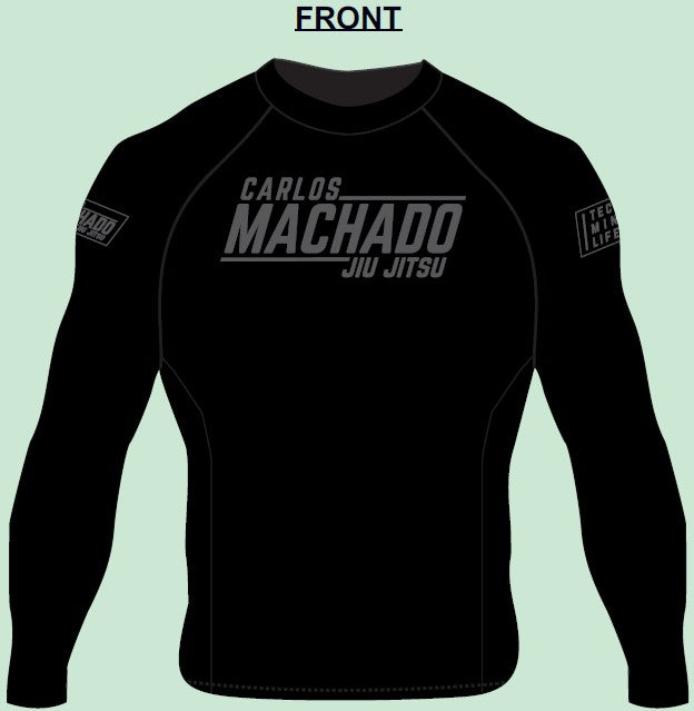 CMJJ Stealth Rash Guard - Long Sleeve Youth - CMJJ Gear