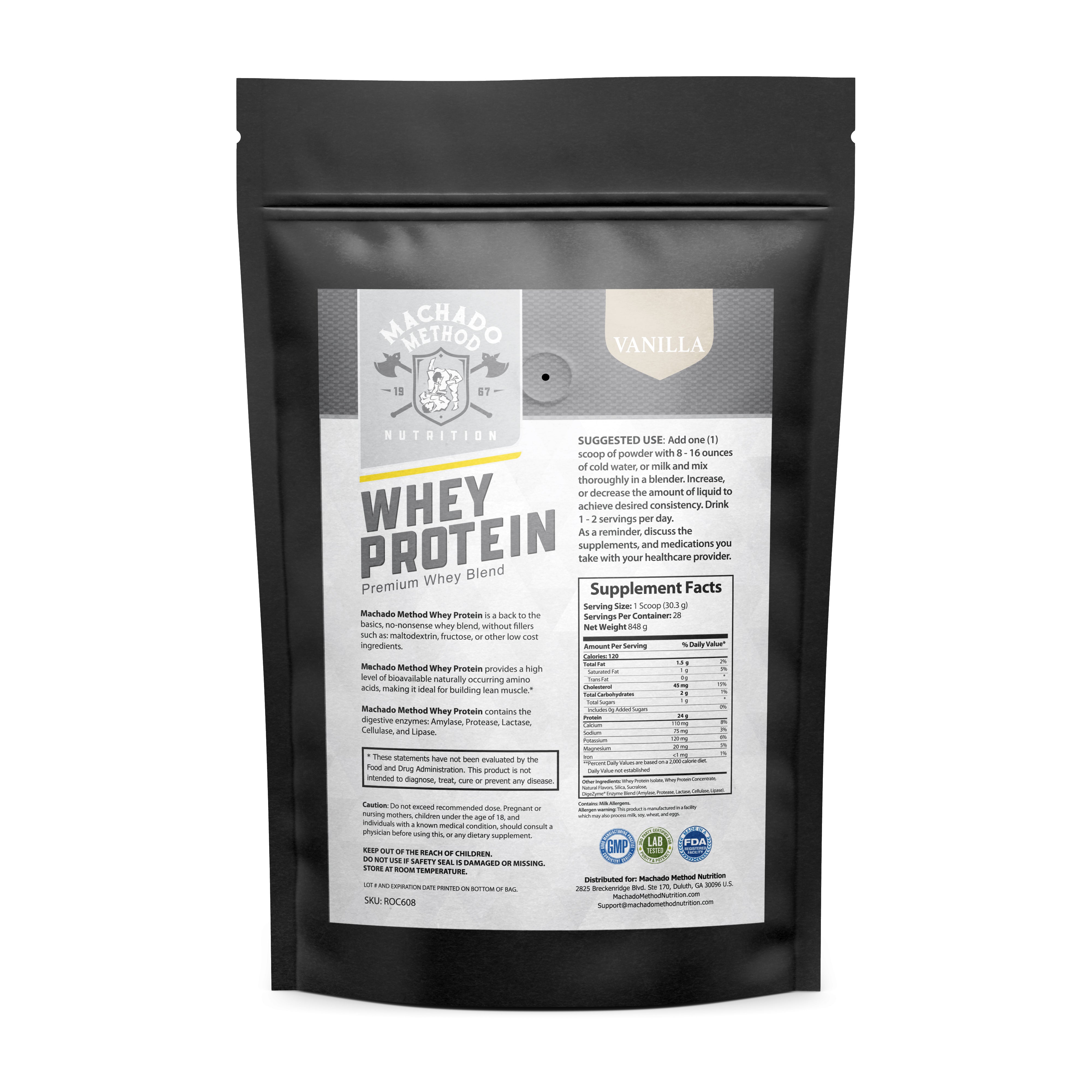 Vanilla Premium Whey - CMJJ Gear