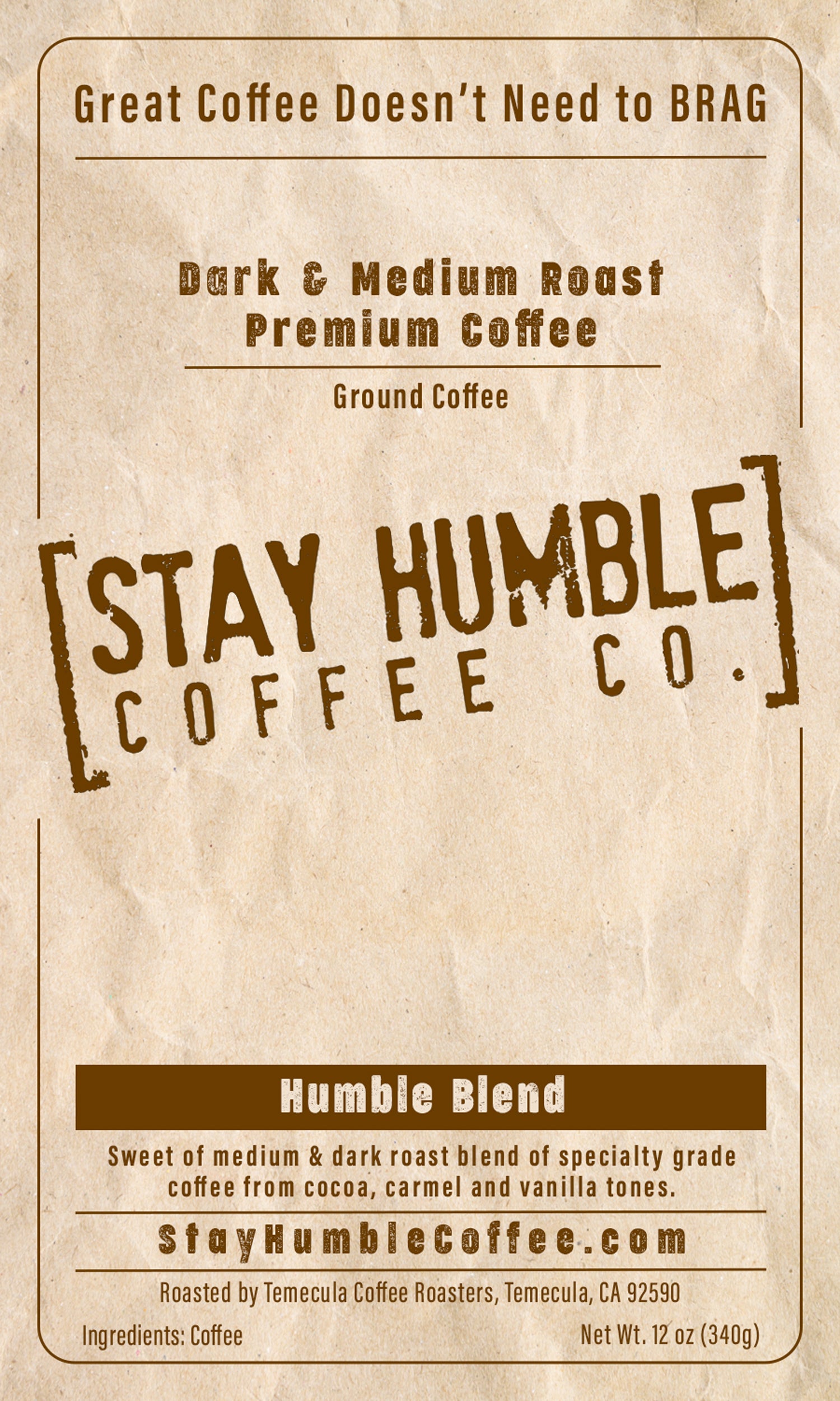 Humble Blend Medium Roast - CMJJ Gear