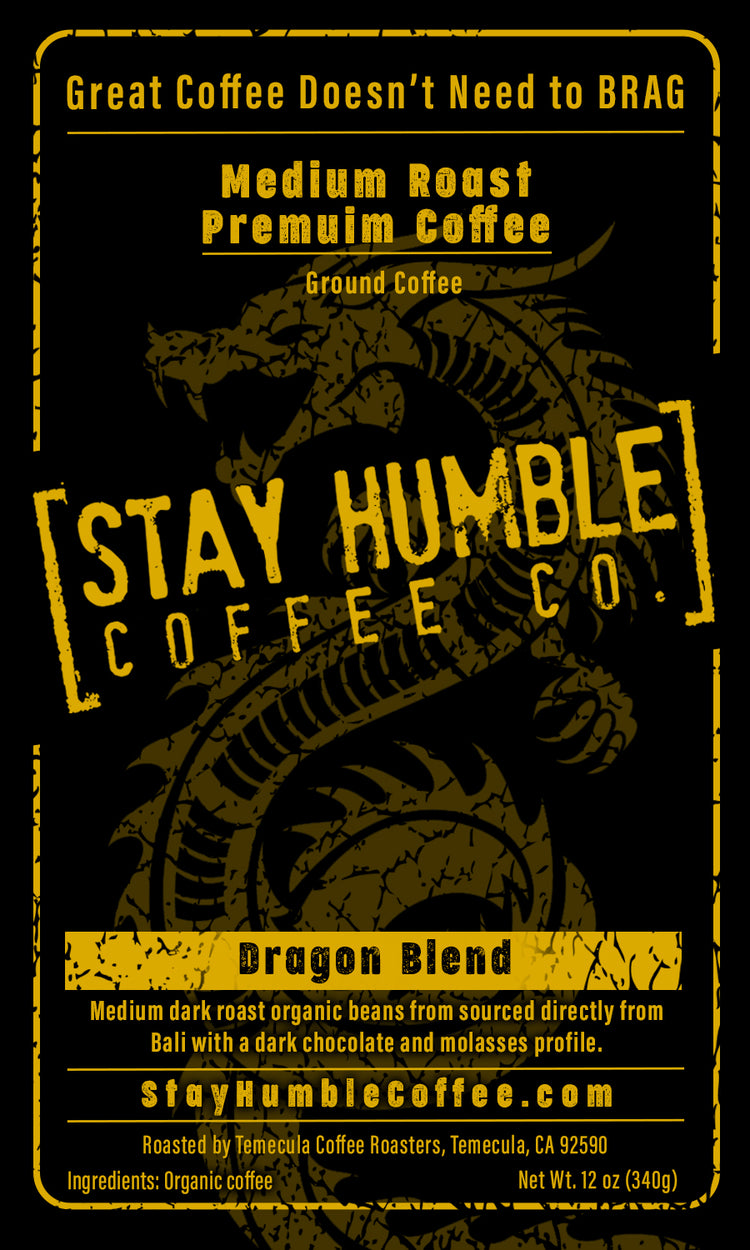Dragon Blend - Medium Dark Roast - CMJJ Gear